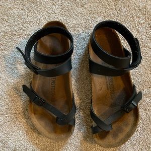 Birkenstock Black Yara Sandals